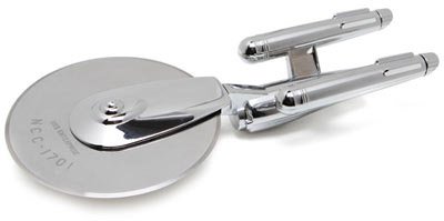 USS Enterprise Pizza Cutter Star Trek Fan's Dream