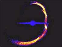 Sagittarius has been smeared across space